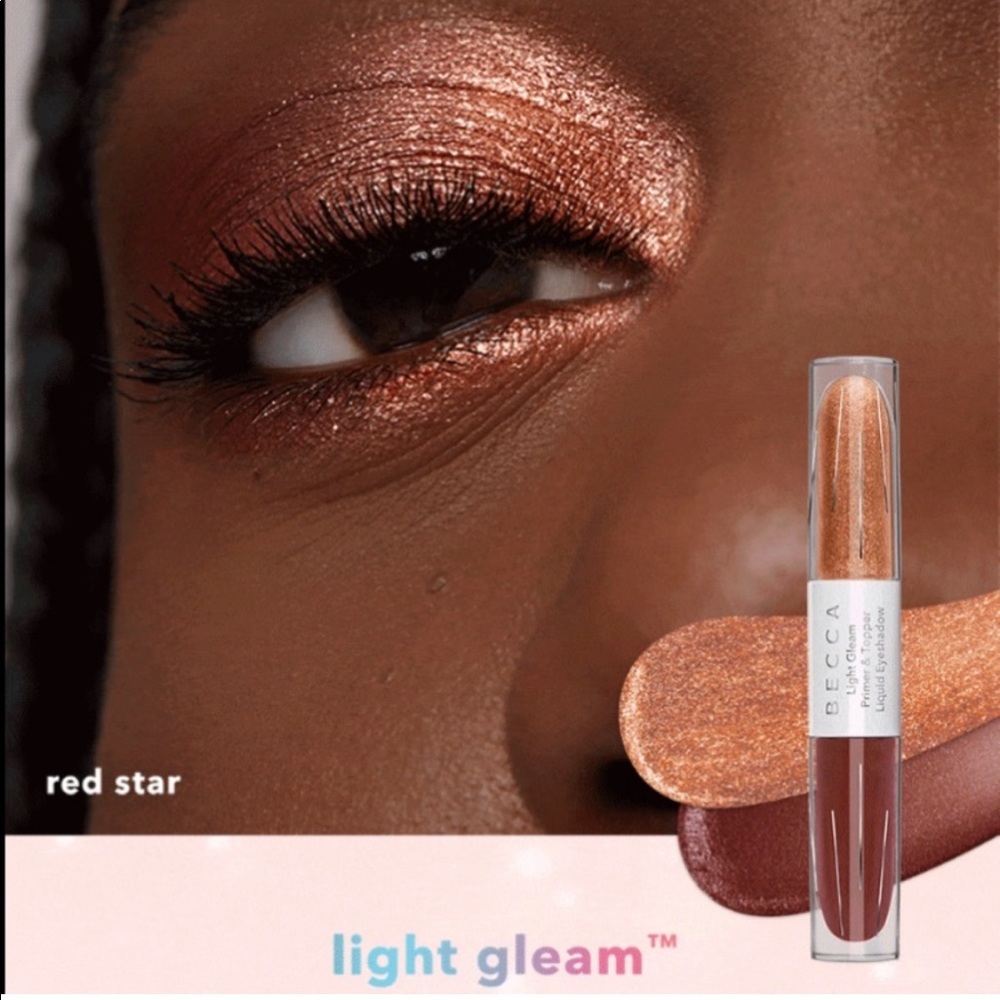 New Becca  Cosmetics Light Gleam Primer & Topper Liquid Eyeshadow - Picture 13 of 16